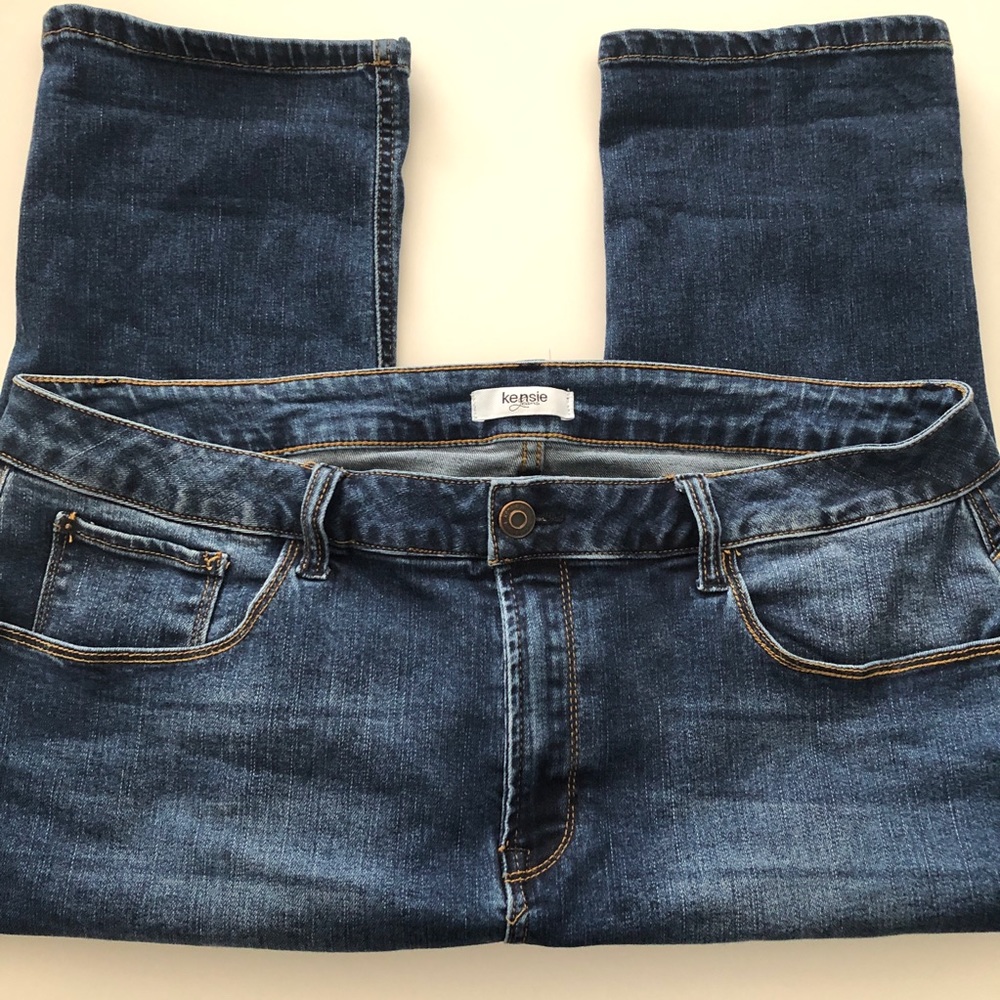 KENSIE Jeans Capri Crop Straight Women’s 14 32